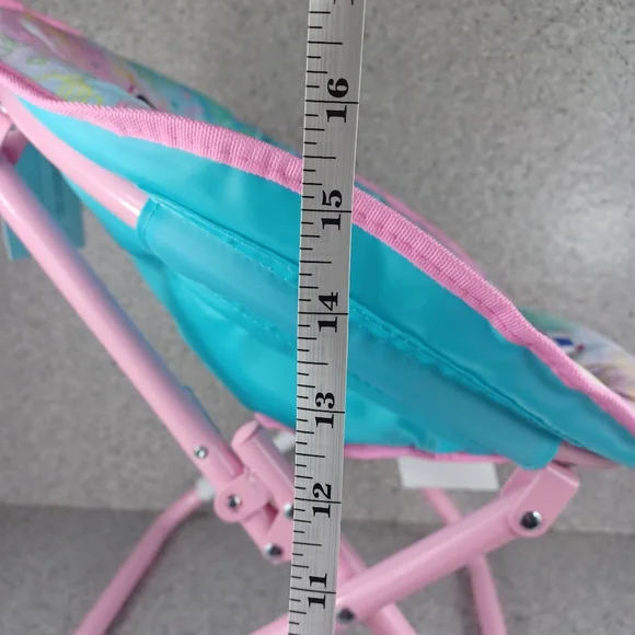 RARE Saucer Chair Foldable 19" Toddler Gabby's Dollhouse Comfy Seat Chair - Picture 7 of 9